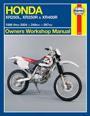 honda xr250l, xr250r & xr400r 1986 thru 2004: 249cc, 397xx