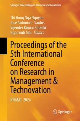 Proceedings of the 5th International Conference on Research in Management and Technovation